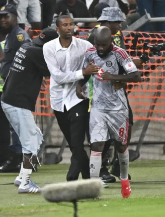 Orlando Pirates players in action