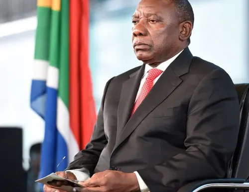 President Cyril Ramaphosa