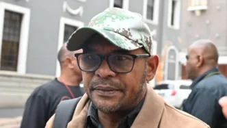 Fadiel Adams, leader of the National Coloured Congress