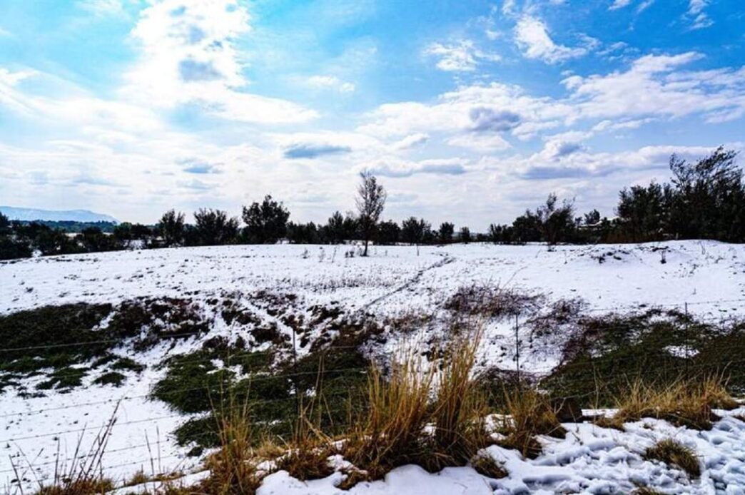 Snowfall in the Western Cape
