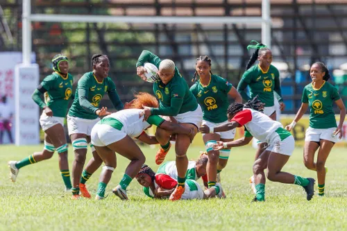 Springbok Women in action