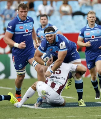 Bulls captain Marcell Coetzee in action