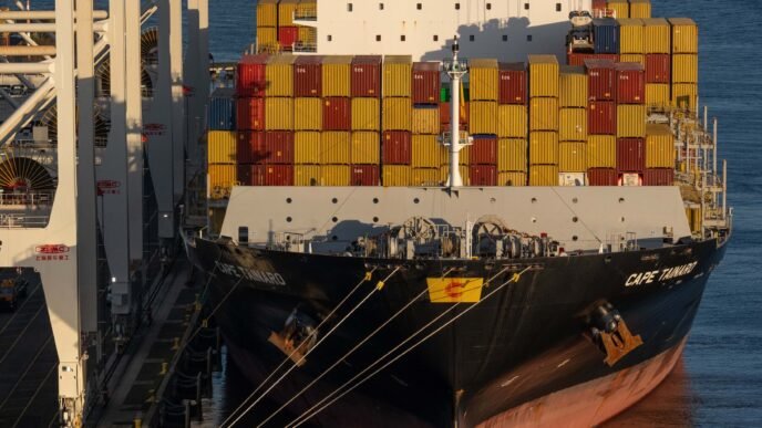 US trade deficit graph