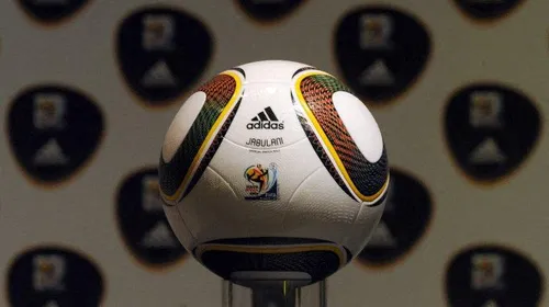 Adidas Jabulani ball in flight